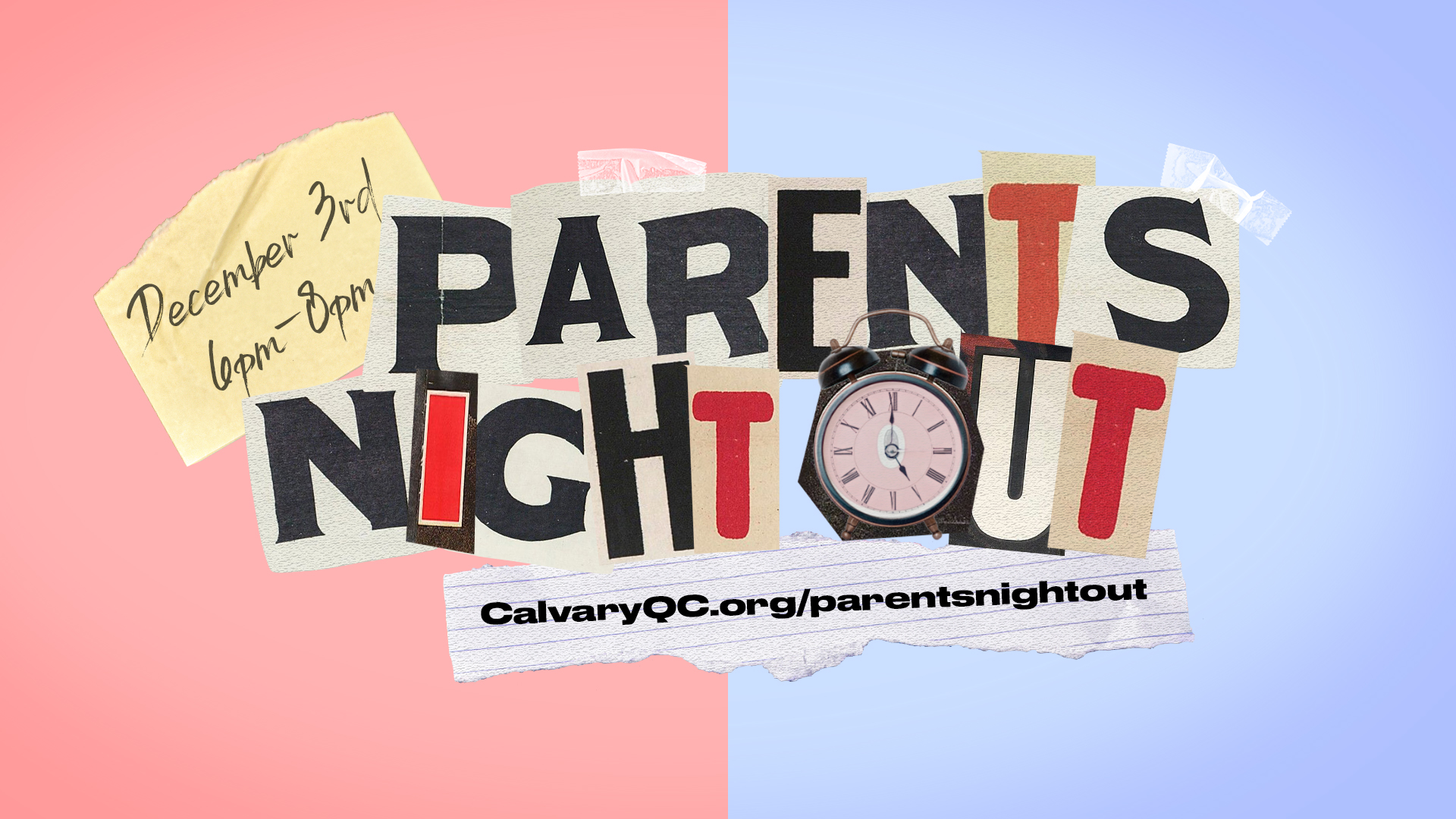 Parents Night Out Info Graphic